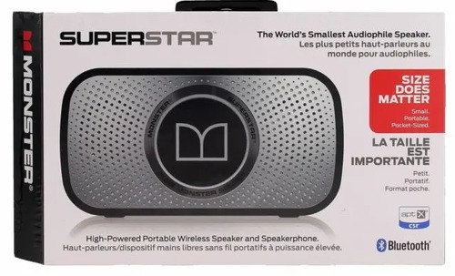 Monster Superstar Bocina Bluetooth Resistente Altadefinicion | Meses sin  intereses