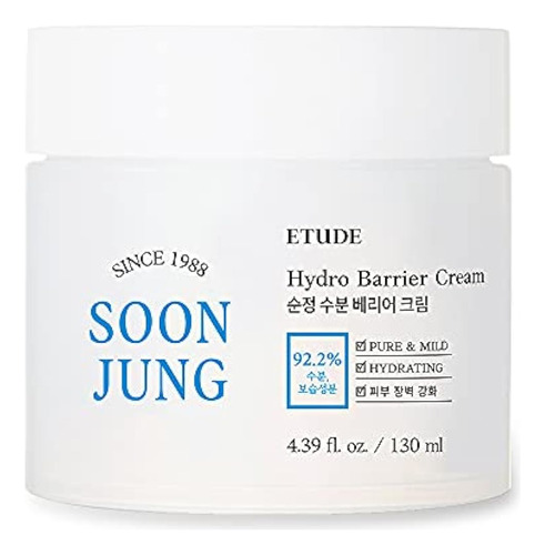 Etude House Soonjung Hydro Barrier Cream Gran Tamaño 130ml (