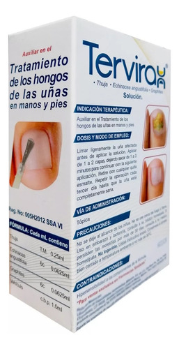 Tervirax Solución 15 Ml - Hongos En Uñas