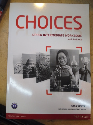 Choices Upper Intermediate Workbook Pearson With Audio Cd