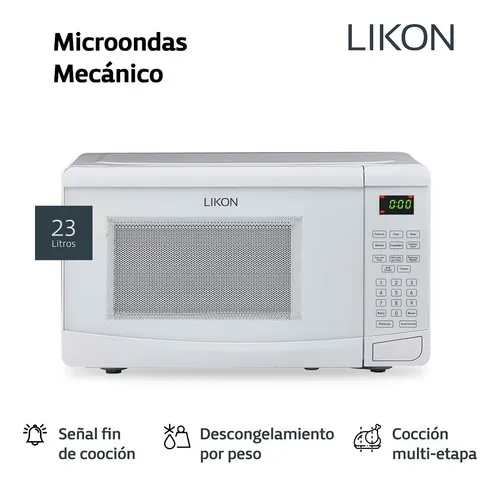 Microondas 23lts Likon Li23g-s20 Digital