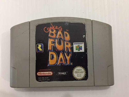 Imagen 1 de 1 de Conker Bad Fur Day Nintendo 64
