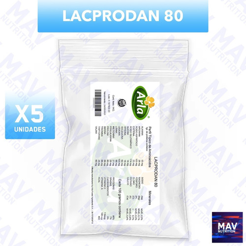 5 Kilos Proteia Arla Pura 100% Lacprodan 80 Oficial | [cc]