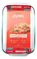 Comprar Fuente Rectangular Basics Pyrex 4,5l Vidrio Templado Premium