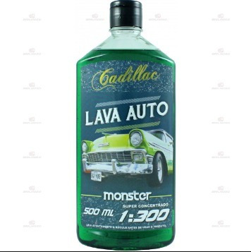 Imagem 1 de 1 de Shampoo Lava Auto Cadillac Monster 1:300 500ml