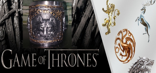 Taza Con Emblema Del Lobo Conmemorativa Game Of Thrones