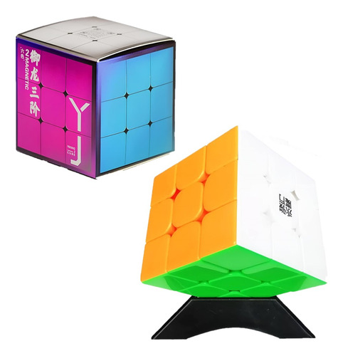 Cubo Rubik 3x3 Yulong Magnetico Yj Moyu Speedcub Profesional