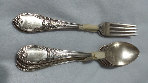 Reposición Tenedor Postre Mappin & Webb Baño Plata Inglés X1 (Usado)