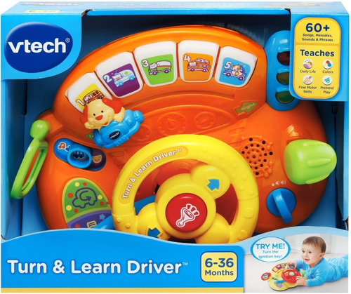 Driver De Giro, Vtech Y Aprender, Naranja. Vtech