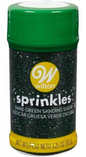 Sprinkles Azúcar Gruesa Color Verde  Wilton