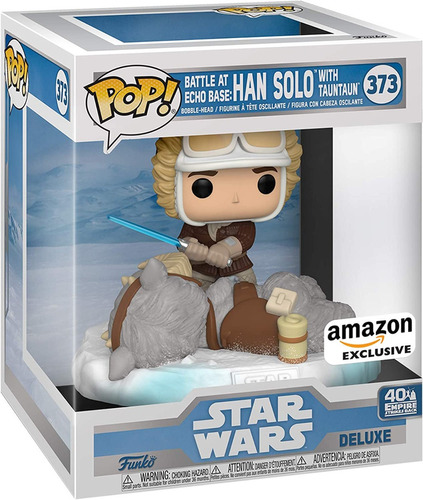 Funko Pop! Deluxe Star Wars Han Solo 373 Original Tauntaun