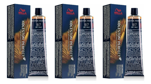 Kit Wella Koleston Perfect 60gr - X3 Un