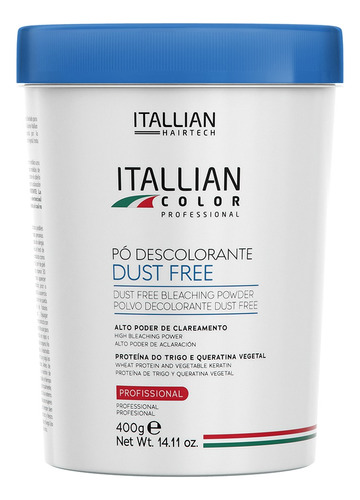 Pó Descolorante Azul Dust Free Itallian Color - 500g