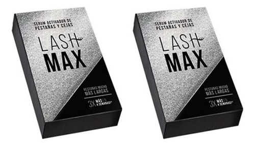 Lashmax 60 Dias Pestañas Y Cejas, Triplica Su Tamaño