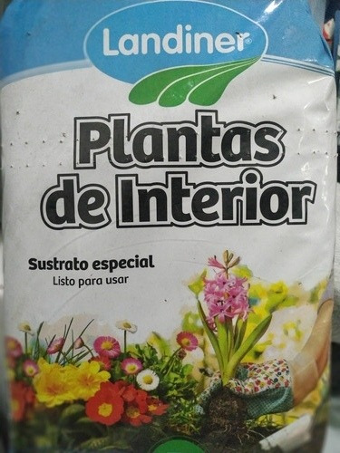 Sustrato Tierra Plantas De Interior 5 Lt