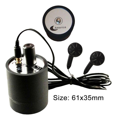 A Través De La Pared Micrófono Audio Oído Escuchar Prueba