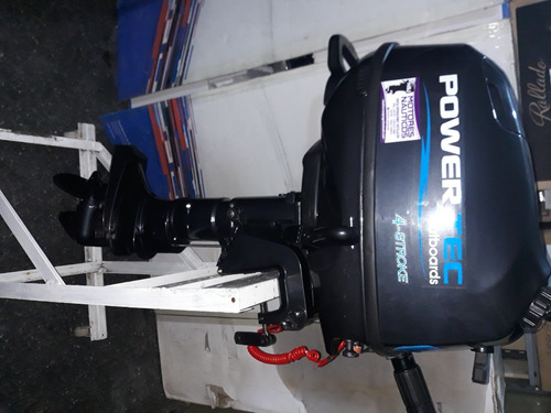 Imagen 4 de 24 de Motor Fuera Borda Powertec 6 Hp 4t No Yamaha Parsum Hidea