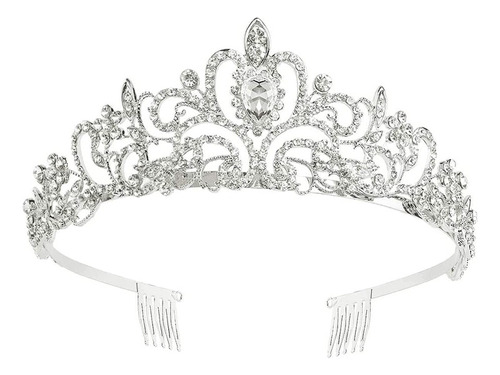 Diadema De Niñas Yancaiyunl Tiara Corona Cristal Rhinestone