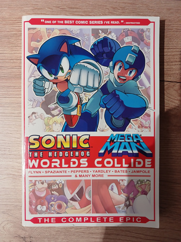 Sonic Y Megaman Comic Negociable