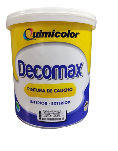 Pintura Caucho Blanca Decomax