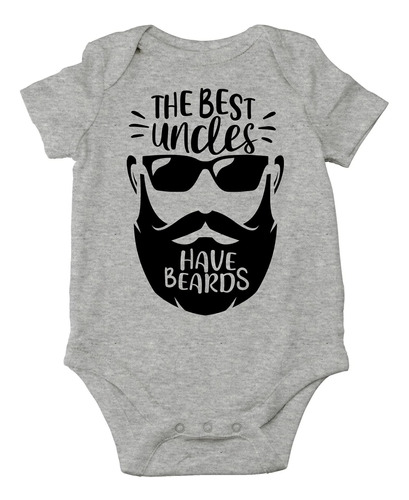 The Best Uncles Have Beards - Mono De Beb De Una Sola Pieza