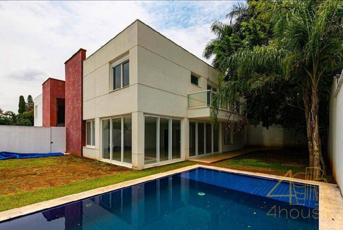Porto Fino Na Rua Zacarias De Gois No Brooklin. | Casa Em Condomínio Fechado Com Piscina, Quintal Gramado, 4 Suítes, Muito Espaço E Segurança. - Ca0528