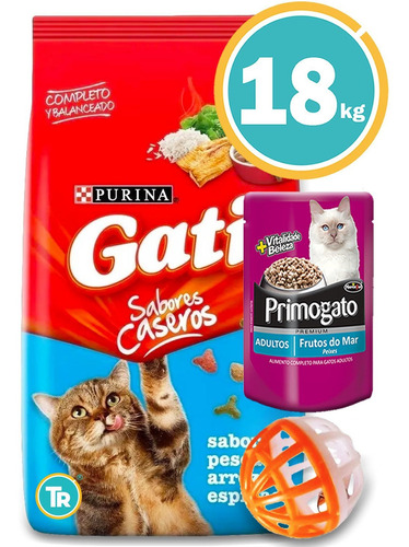 Ración Para Gato - Gati + Obsequio Y Envío Gratis