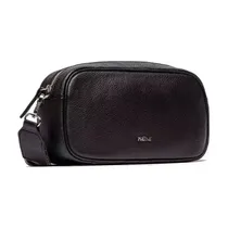 Comprar Prune Cartera Bandolera 100% Cuero Negro Correa Animal Print