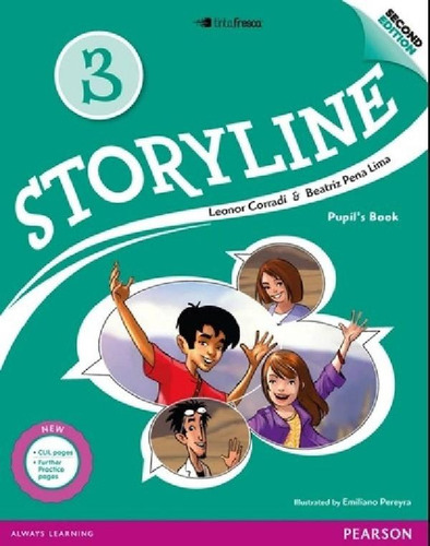 Libro - Libro Escolar Storyline 3 Pupil's Book, De Tinta Fr