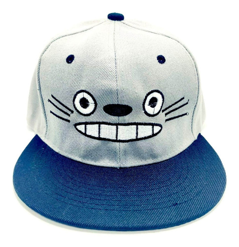 Totoro Gorra Adulto Ajustable Bicolor Hayao Gatobus Kawaii