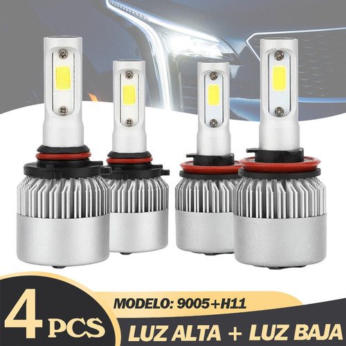 Para Cadillac 8000lm Luz Alta Y Baja Kit Faros Auto Led