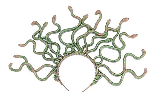 Aros Con Forma De Cabeza De Serpiente Medusa Para Mujer, Ses
