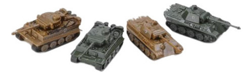 Modelo De Tanque A Escala 1:144 Tipo Tiger Panther Para Cole