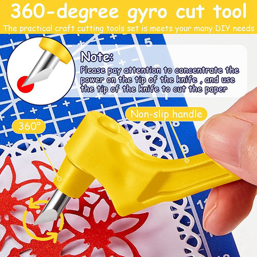 Herramientas De Corte Para Manualidades Con Rotación De 360