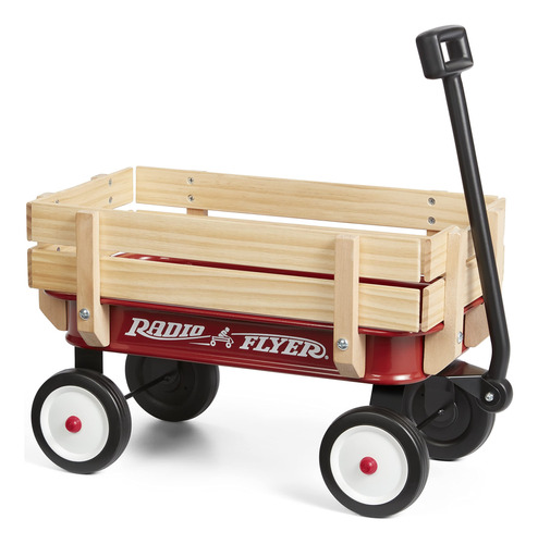 Radio Flyer My 1st Steel & Wood Wagon, Carro De Juguete De .