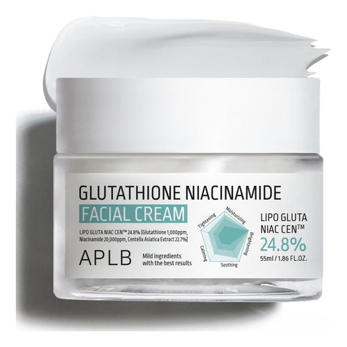 Aplb Glutation Niacinamida Crema Facial | Lipo Gluta Niac Ce