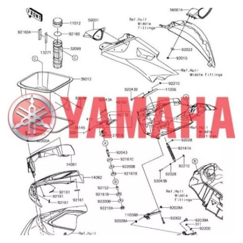 Yamaha  Oem Original Disco Freno Trasero Banshee 5fk2582w00