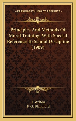 Libro Principles And Methods Of Moral Training, With Spec...