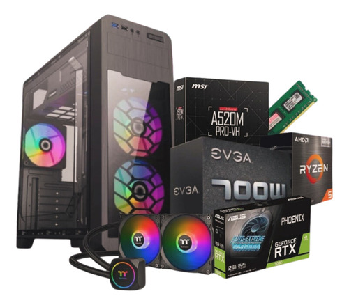 Computador Amd Ryzen 5 5600g 32gb Ram 1tb Ssd Rtx 3060 12gb