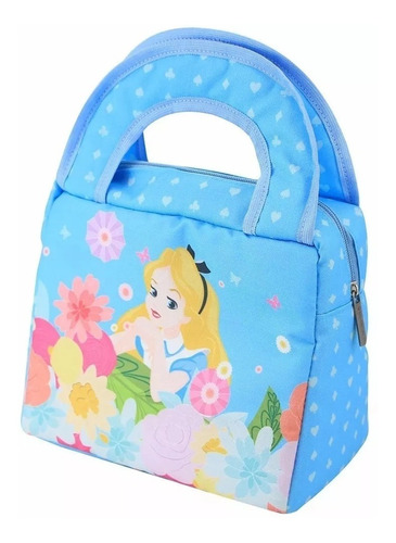 Lancheira Bolsa Térmica Floral Alice Disney 10022361