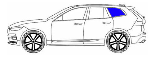 Vidrio Lateral Hyundai Accent-rb 2011-2021 Verde 