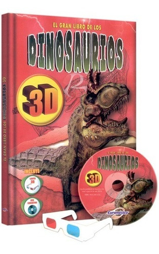 El Gran Libro De Los Dinosaurios 3d Con Cd-rom