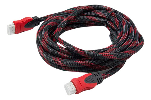 Cable Hdmi 10 Metros Mallado Doble Filtro De Ferrita 