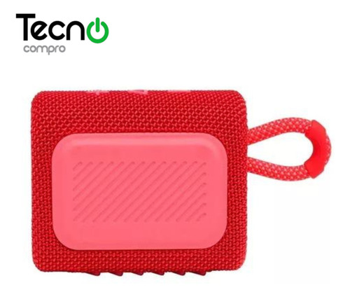 Parlante Bt Jbl Go 3 Red