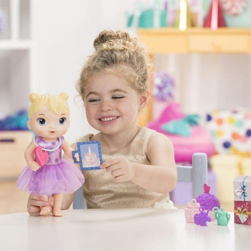 Imagem 3 de 5 de Nova Baby Alive Festa Dos Presentes Surpresa Loira Hasbro