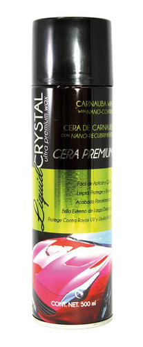 Cera Liquida Auto Con Carnauba Nanotecnologia 500 Mercedez