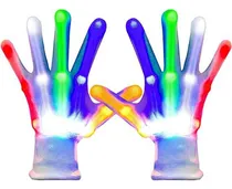 Comprar Guantes Led Para Fiestas. Disfraz. Cosplay Halloween