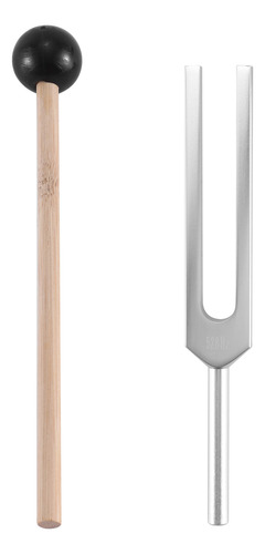Afinador Tuning Fork De 528 Hz Con Mazo Para Curar El Chakra