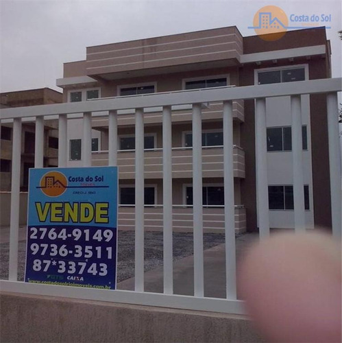 Ótimo Apartamento Com 2 Dormitórios À Venda, 65 M² Por R$ 155.000 - Enseada Das Gaivotas - Rio Das Ostras/rj - Ap0097