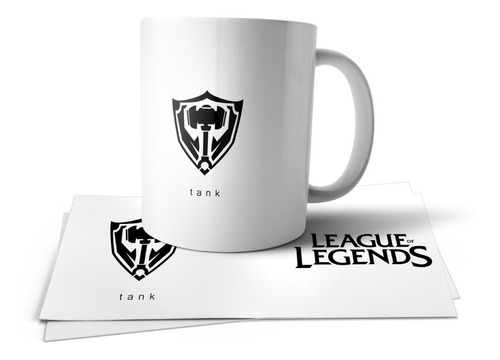 League Of Legends Logo Tanques Taza Tu Propio Estilo
